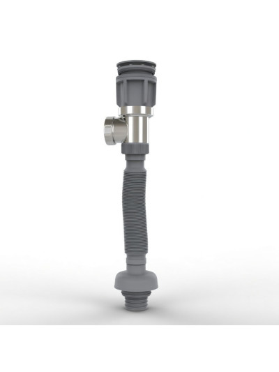 DESAGUE PUSH CON TRAMPA GRIS DE 80 CM 1 1/4