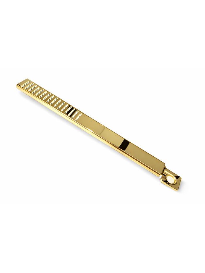 DUCHA RECTANGULAR DE 60 CM DORADA