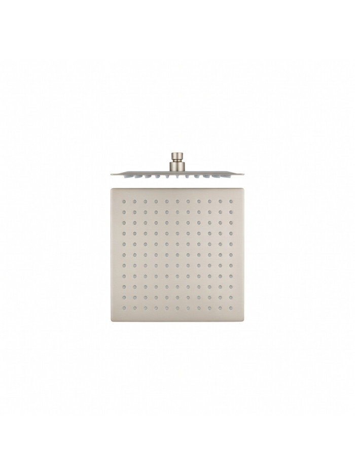 REGADERA CUADRADA ACERO 8 PULGADAS