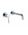 LLAVE LAVAMANOS MONOCONTROL PARED CROMADA
