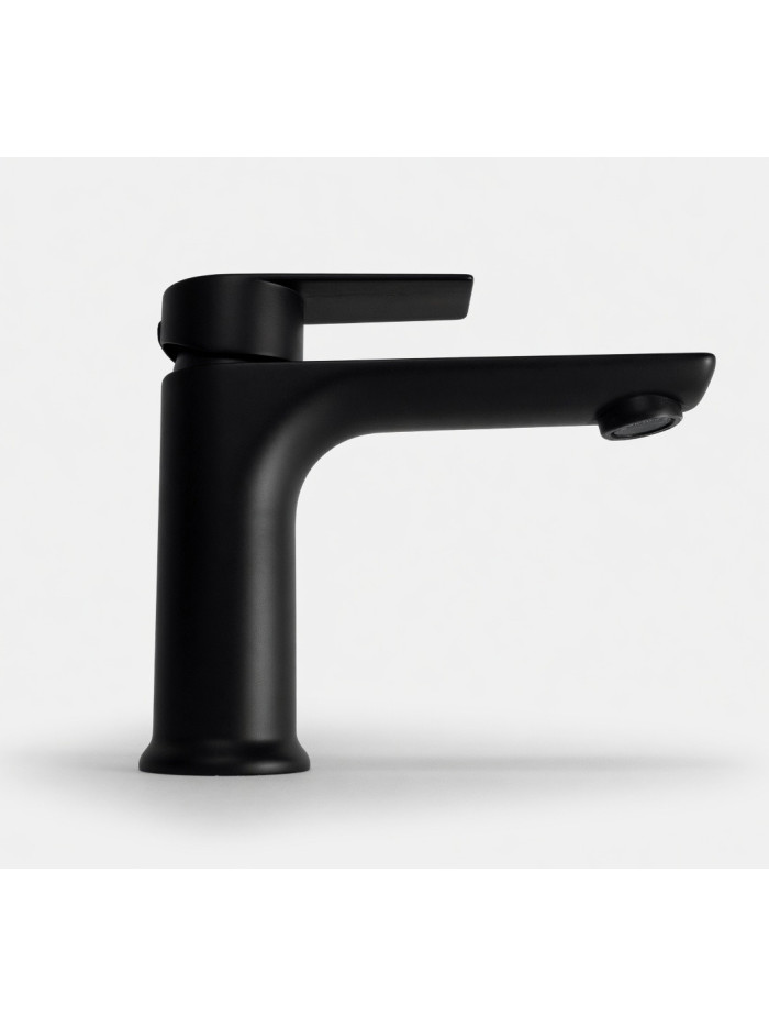 GRIFERIA AGUA FRIA ESTILO MONOMANDO NEGRA