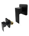 LLAVE REGISTRO CUADRADA NEGRO MATE