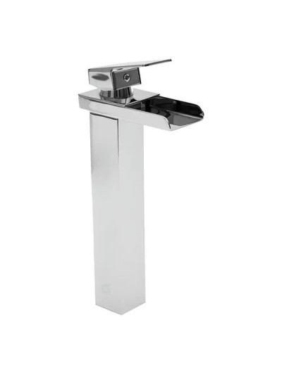 MONOCONTROL LAVAMANOS CASCADA ALTO CROMADO