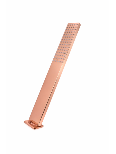 DUCHA RECTANGULAR DE 60 CM ORO ROSA