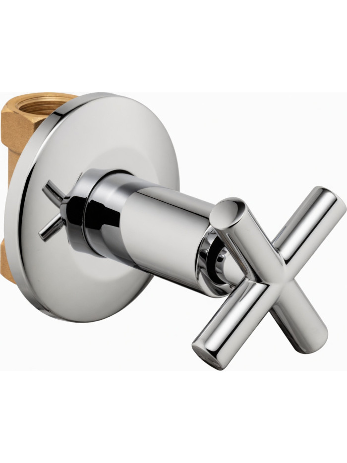 REGISTRO DE DUCHA DE PASO COMPLETO CROMO