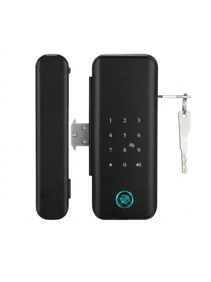 CERRADURA PARA PUERTA DE VIDRIO