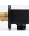 CODO CUADRADO BRONCE NEGRO MATE