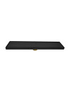 REJILLA DE PISO INVISIBLE DE 60CMS NEGRA