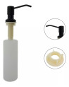 DISPENSADOR DE JABON PARA COCINA NEGRO