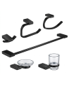 ACCESORIOS DE BAÑO THOR NEGRO