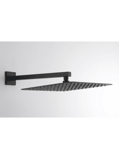 DUCHA HABANA NEGRA 12"
