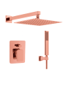JUEGO DUCHA ELITE ORO ROSA