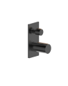 MEZCLADOR DUCHA 2S MANHATTAN NEGRO