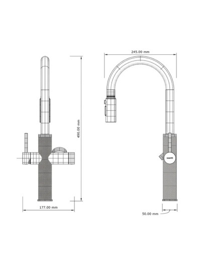 GRIFERIA GOOSE MONOCONTROL GUN GREY