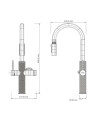 GRIFERIA GOOSE MONOCONTROL GUN GREY