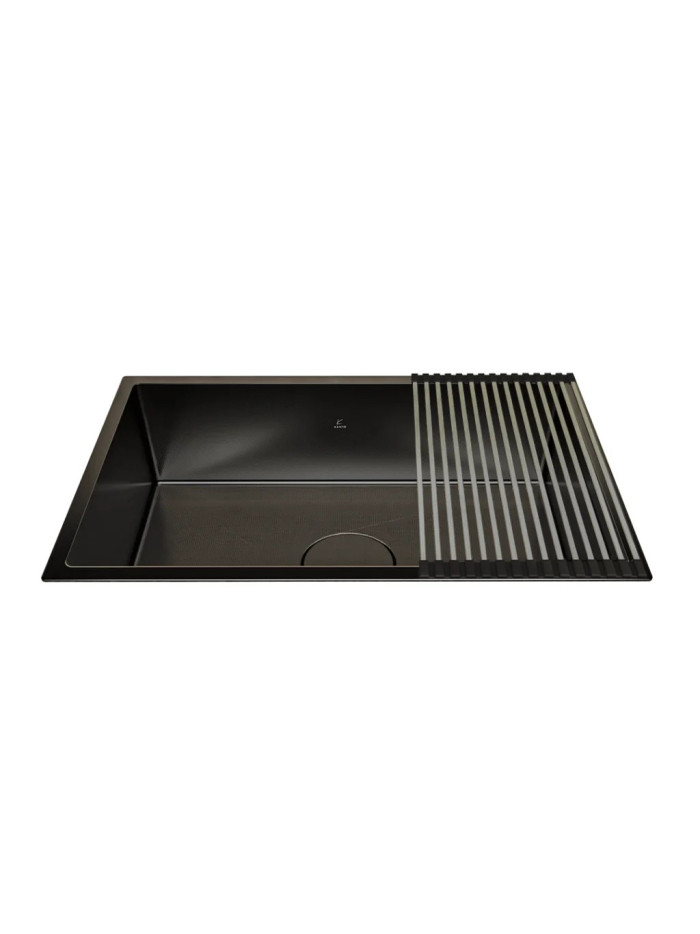 LAVAPLATOS TARO 80 X 45 ACERO 304 NANO BLACK