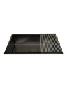 LAVAPLATOS TARO 80 X 45 ACERO 304 NANO BLACK