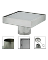 REJILLA INVISIBLE SATINADA 10 X 10 CM JR-RP10X10S