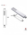 DUCHA TELEFONO CROMADA METALICA YK230C