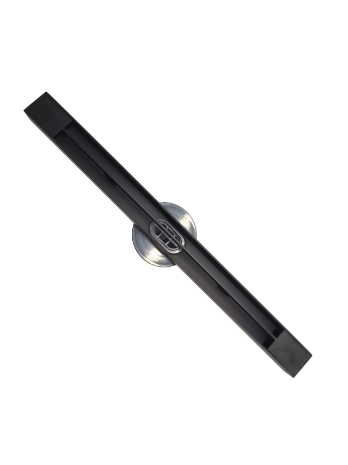 REJILLA DE SUELO 40 CM NEGRA CUADRADA