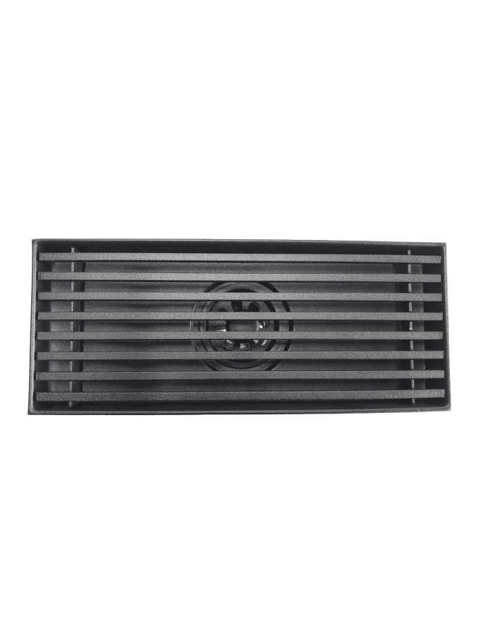 REJILLA DE SUELO 20 CM NEGRACUADRADA