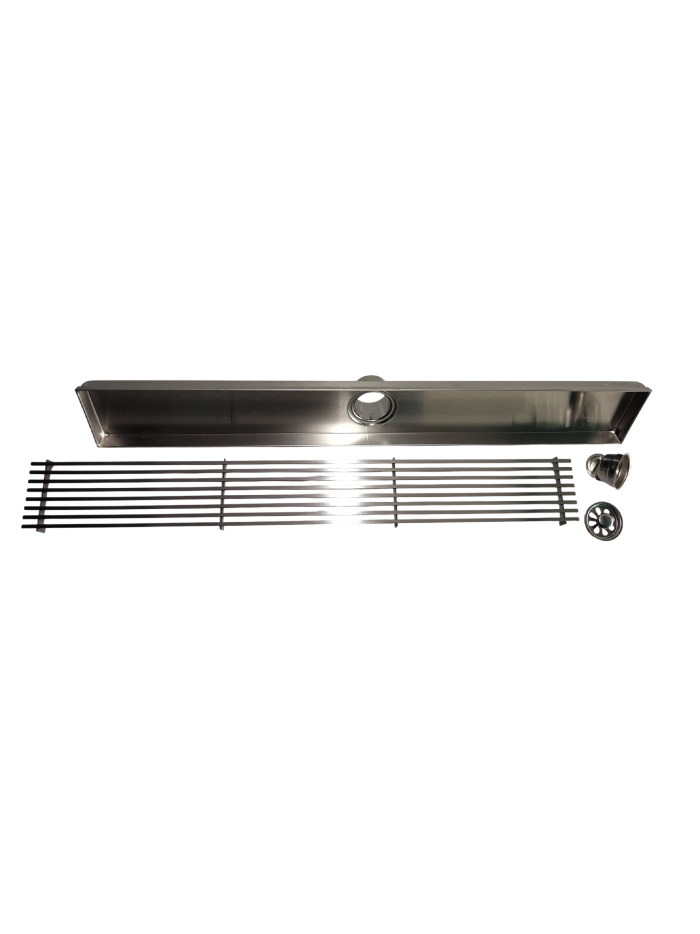 REJILLA DE SUELO 60 CM SATINADA CUADRADA