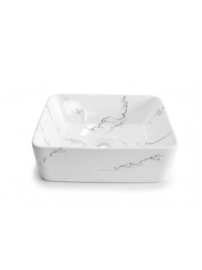 LAVAMANOS BLANCO CON VETAS