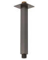 BRAZO DE TECHO DE 20CMS GUN METAL GRAFITO