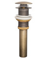 DESAGÜE PUSH PARA LVM VINTAGE BRONCE