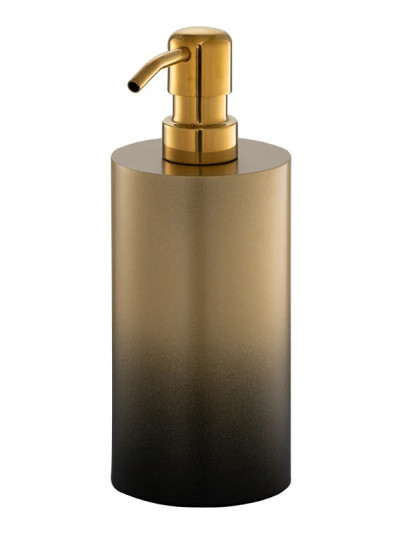 DISPENSADOR DE SOBREPONER MESA NEGRO - DORADO