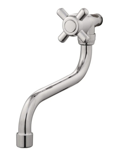 GRIFO UN AGUA MURO CROMO