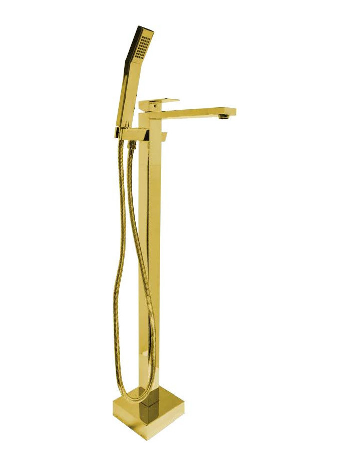 GRIFERIA DE PISO DORADO BRILLANTE