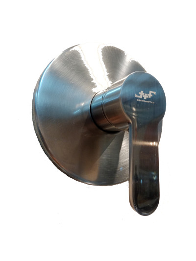 MEZCLADOR REDONDO BRUSHED NICKEL