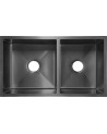 LAVAPLATOS 78X45X21 ACERO 304 NEGRO MATE
