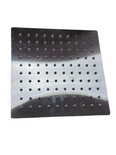 REGADERA CUADRADA 20CM ACERO