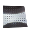 REGADERA CUADRADA 20CM ACERO