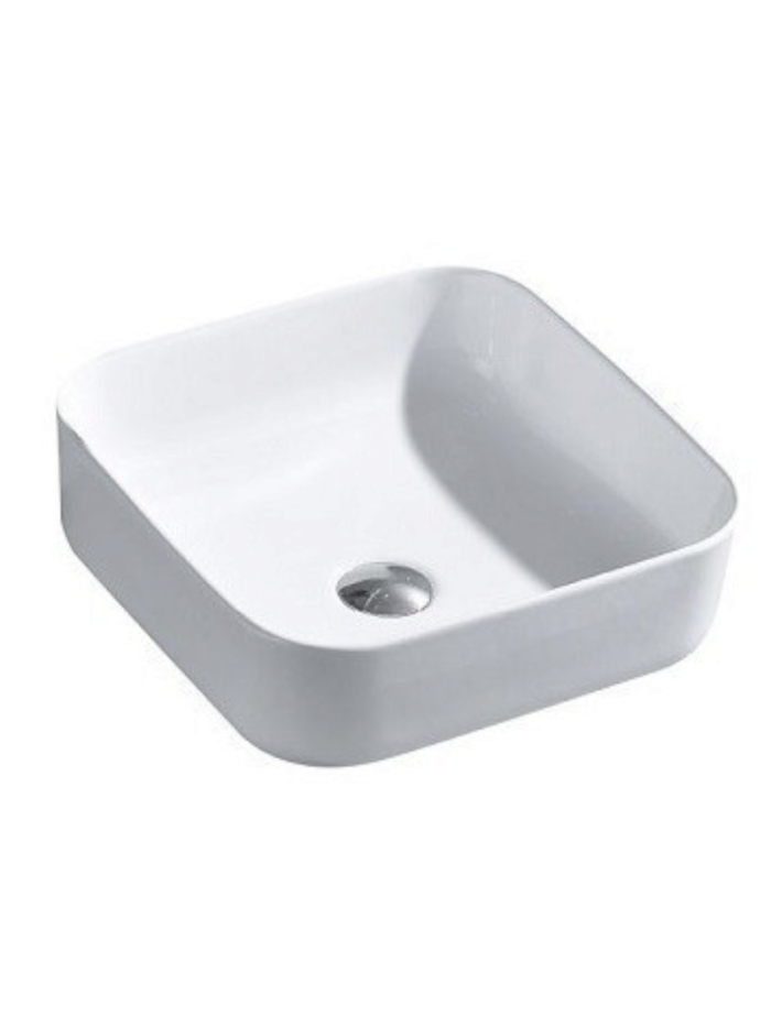 LAVAMANOS DE SOBREPONER ULTRASLIM 38.5x38.5x14 CM