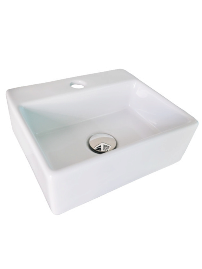 LAVAMANOS PORCELANA 32X29X11cms