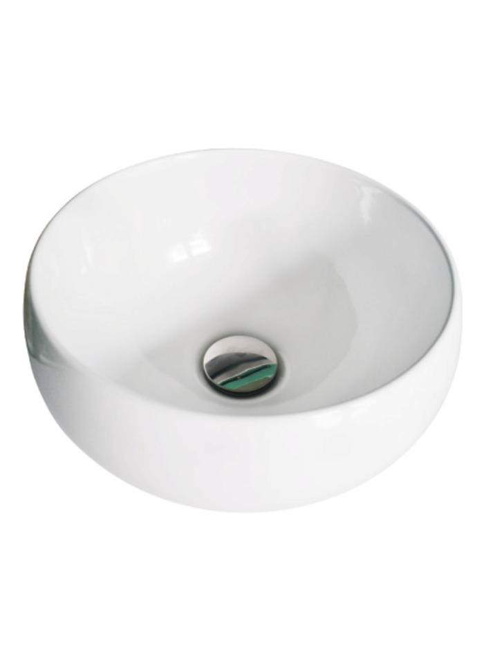 LAVAMANOS PORCELANA REDONDO 33cms