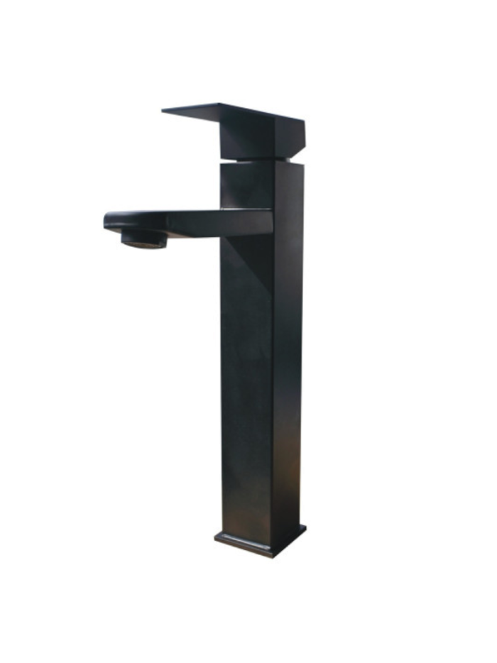 GRIFERIA MONOCONTROL ALTA NEGRO MATE