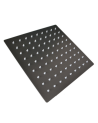 DUCHA 25CMS CUADRADA NEGRA
