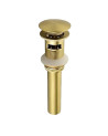 DESAGUE CON REBOSE BRUSHED GOLD