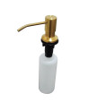 DISPENSADOR JABON LIQUIDO PARA COCINA BRUSHED GOLD