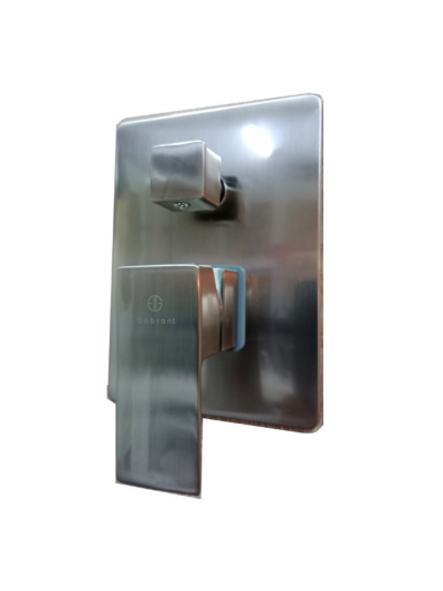 MEZCLADOR DUCHA CON SALIDA BRUSHED NICKEL