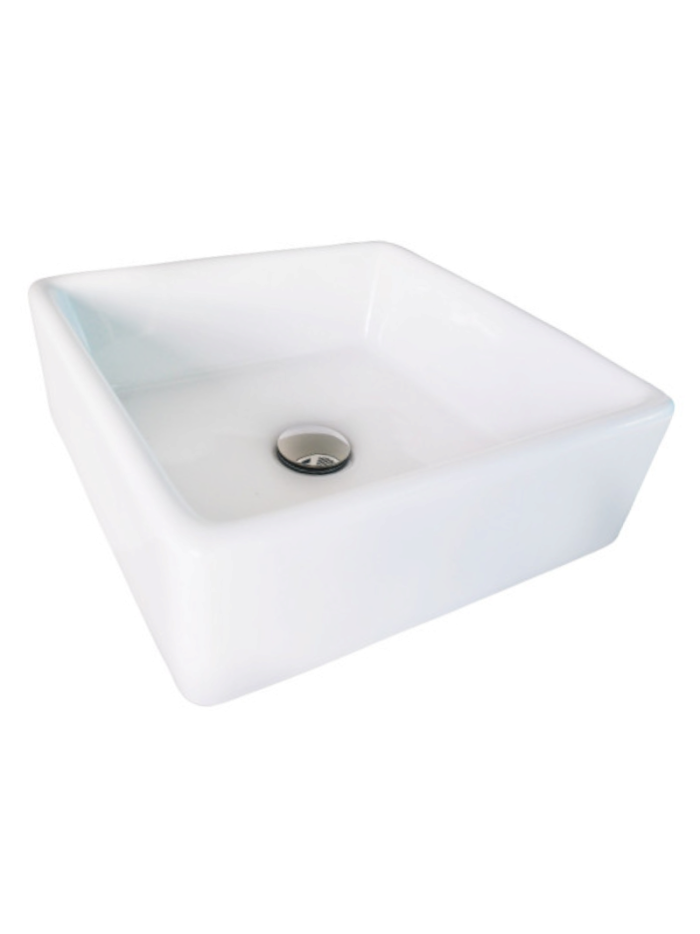 LAVAMANOS PORCELANA 37X37X14cms