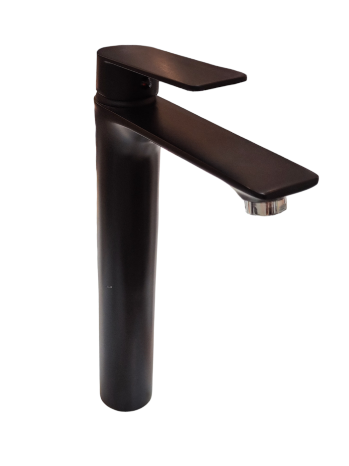 MONOCONTROL LAVAMANOS ALTA NEGRO MATE