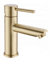 MONOCONTROL LAVAMANOS BAJO BRUSHED GOLD