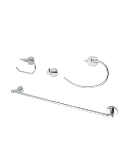 JUEGO DE ACCESORIOS 4PZAS PFISTER CROMO