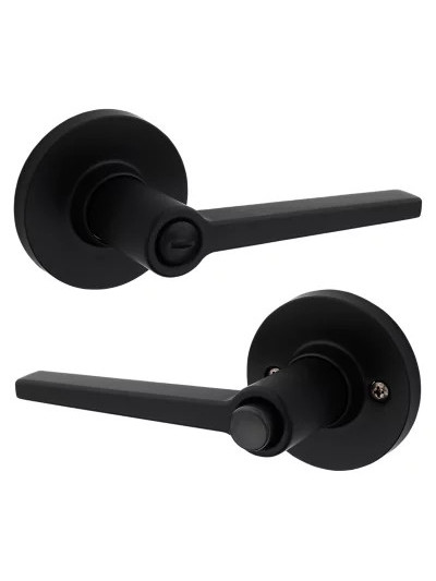 CERRADURA DAYLON BAÑO NEGRA KWITSET   CERRADURA PARA BAÑO