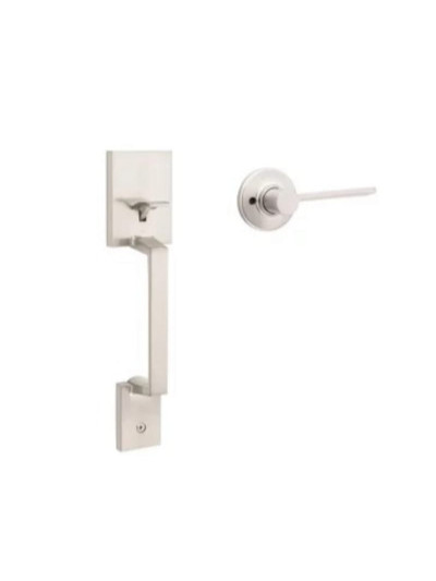 CERRADURA DIGITAL CON MANIJA PASO KWITSET SATIN